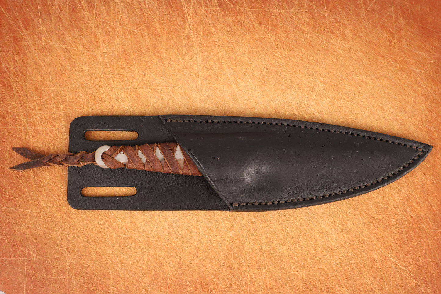 Black Leather Sheath for Model-3