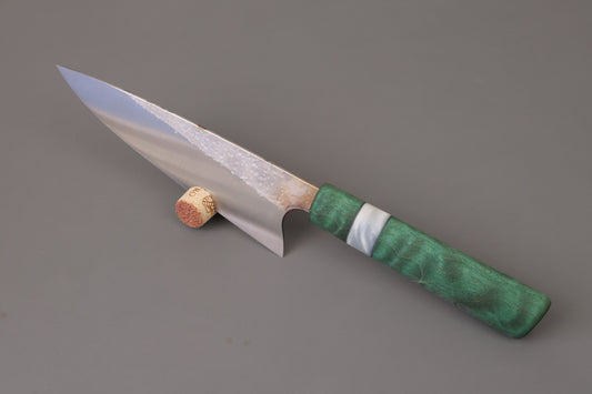 Gyto with stabilized and green dyed handle.