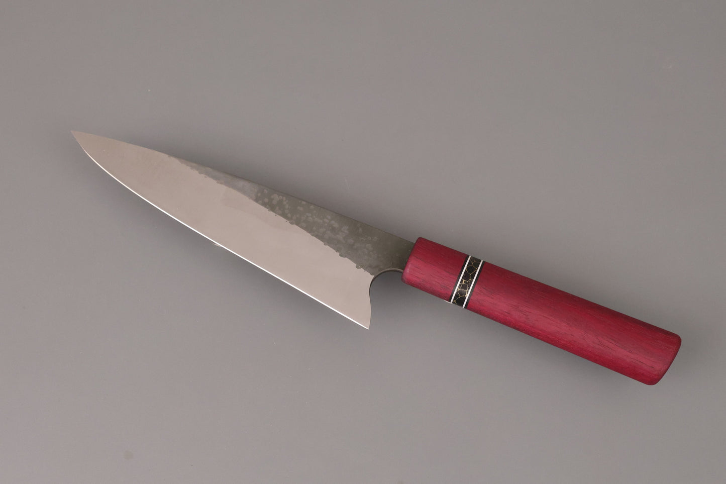 Gyuto and Nakiri with Purple Hart wood handles
