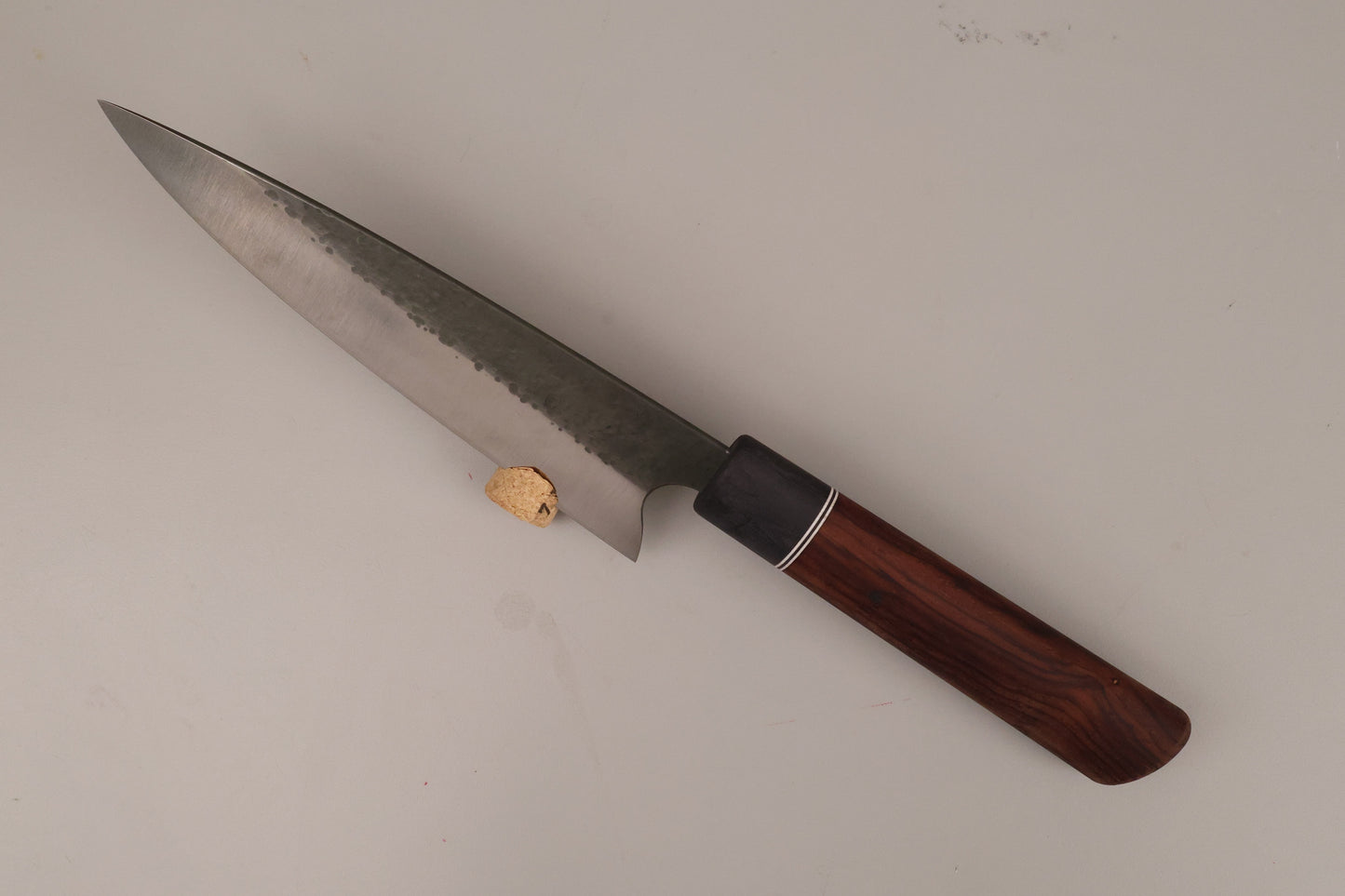 kitchen knife with cocobolo handle