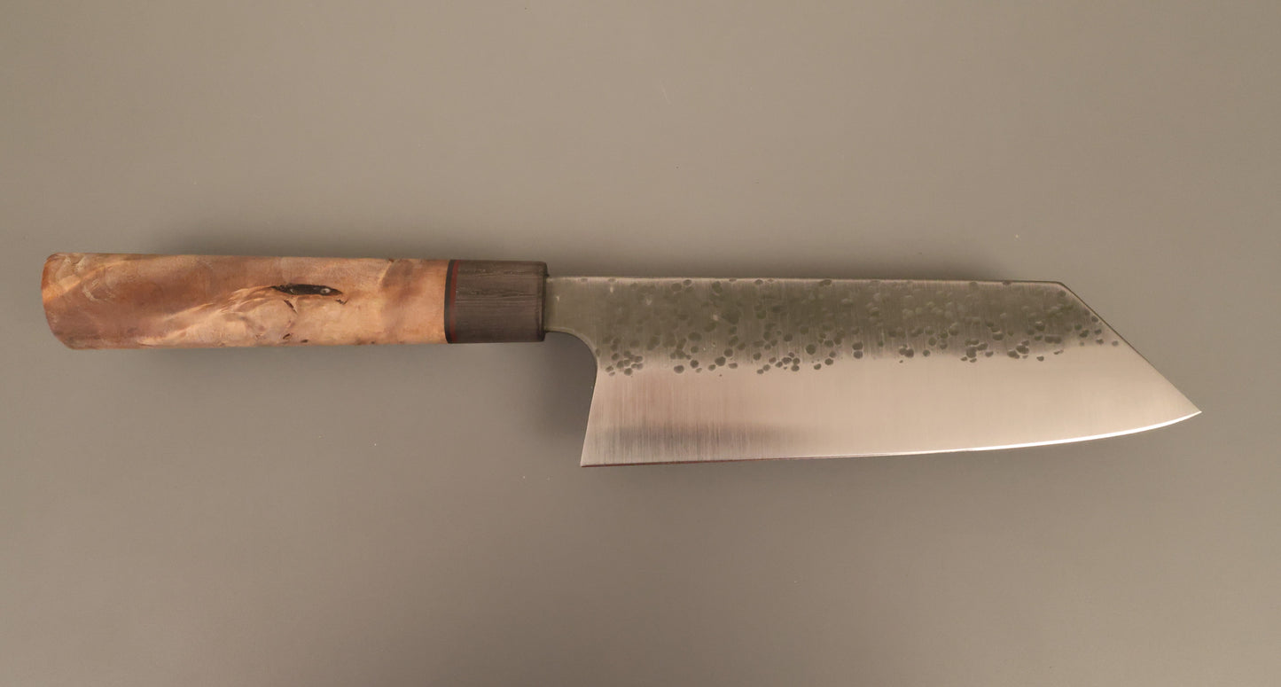 Bunka with poplar burl handle