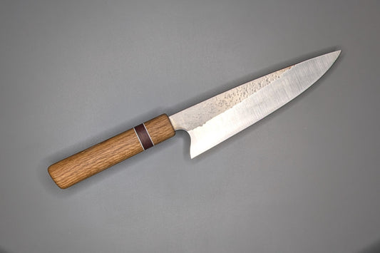 Chef knife with White Oak handle