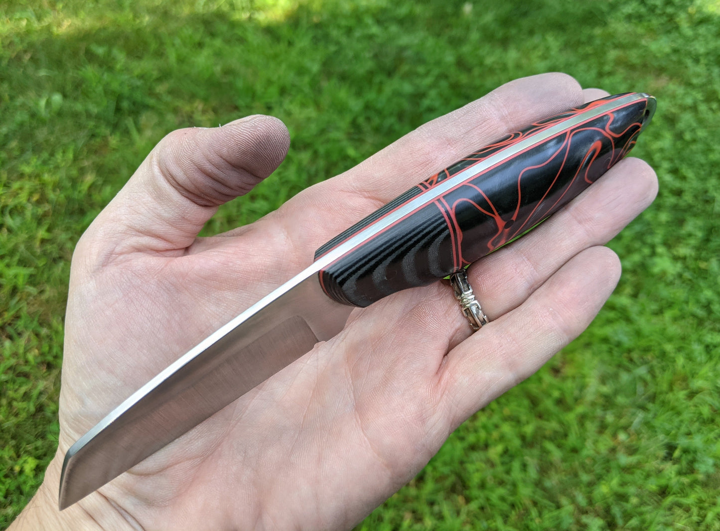 Sheepsfoot Work knife with Kirinite handle