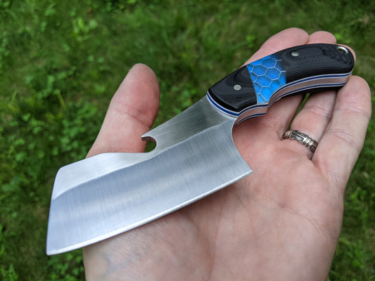 small cleaver with bottle opener