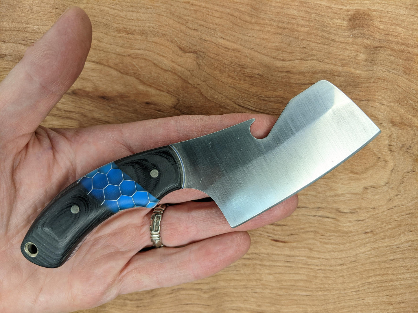 Clever Cleaver with bottle opener