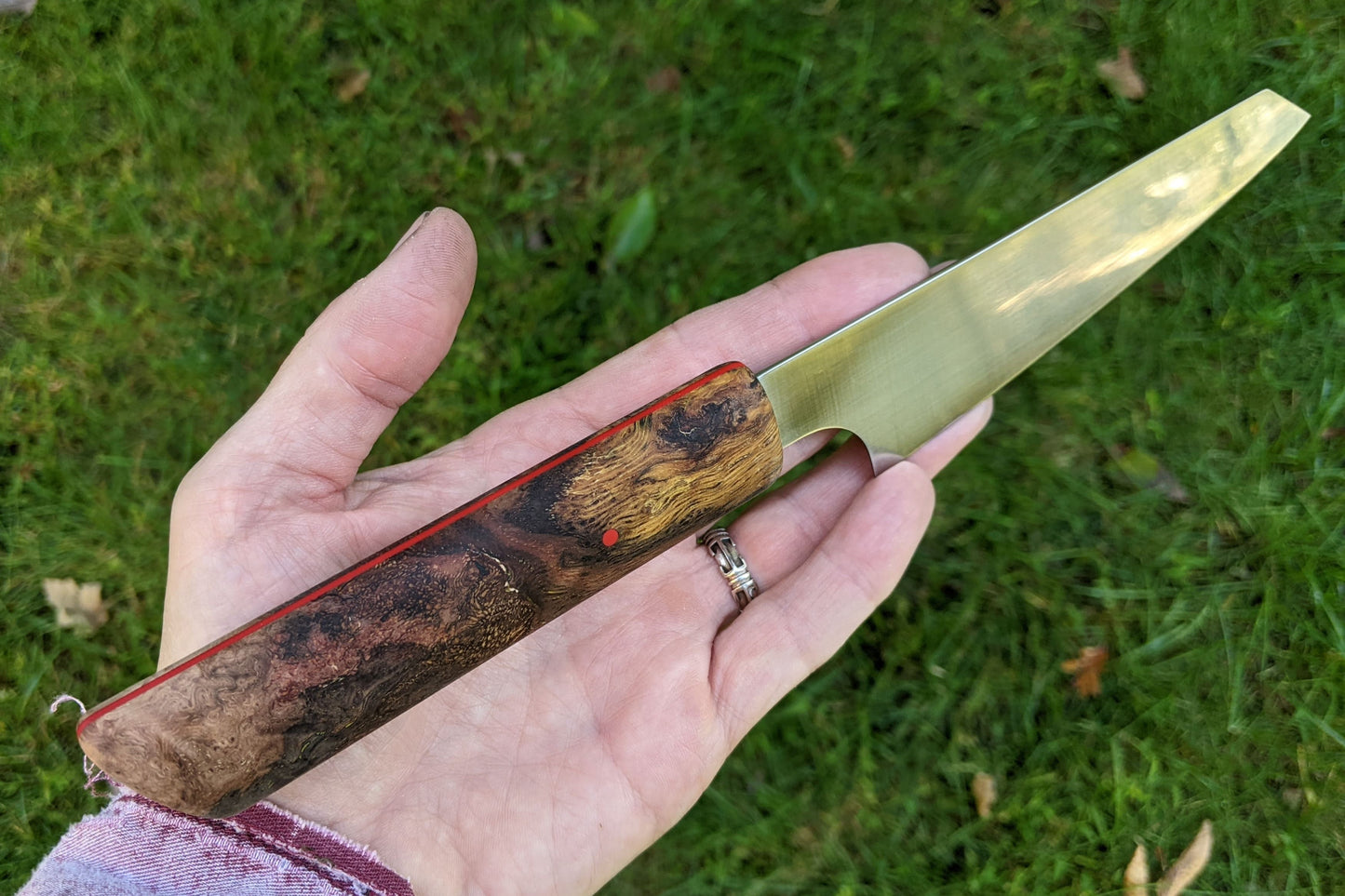Petty with Oak Burl Handle