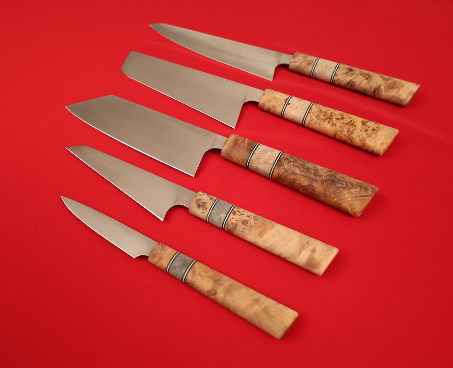 Gift set of kitchen knives
