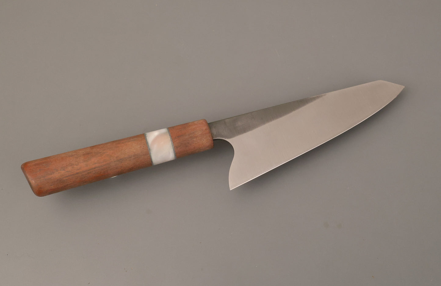 Gyuto with K-Tip and Ipe wooden handle