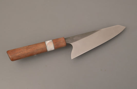 Gyuto with K-Tip and Ipe wooden handle