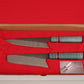 Gift set of kitchen knives