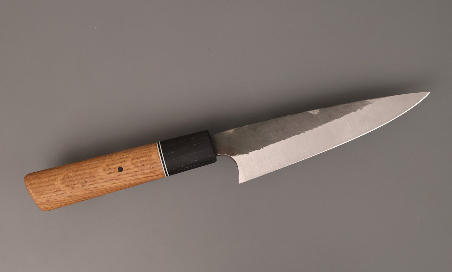 6" kitchen knife with Oak handle