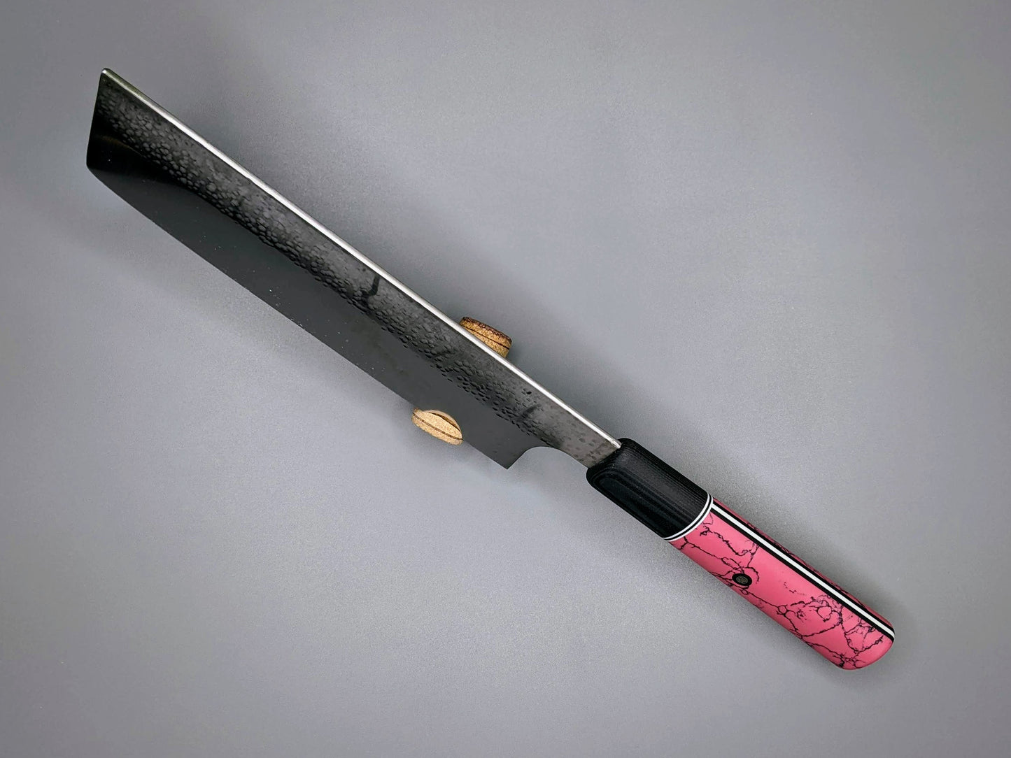 Nakiri with pink handle