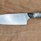7" chef knife with resin handle