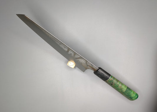 8" Kiritsuke with Green handle