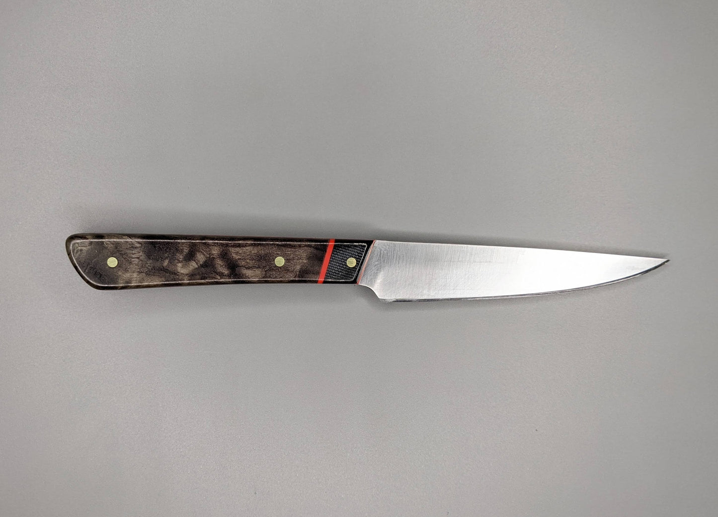 paring knife with wooden handle