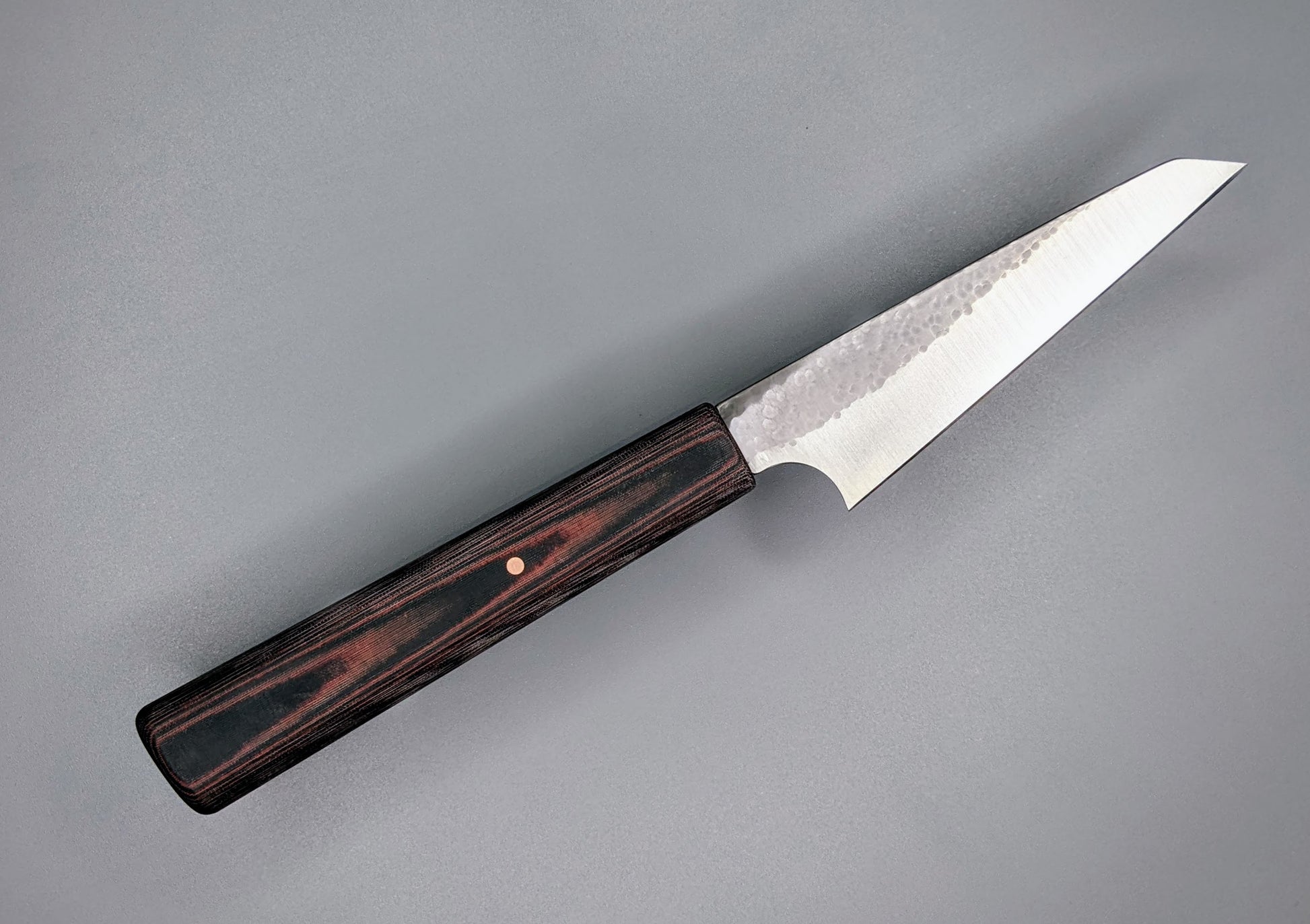 small Japanese kitchen knife with K-tip