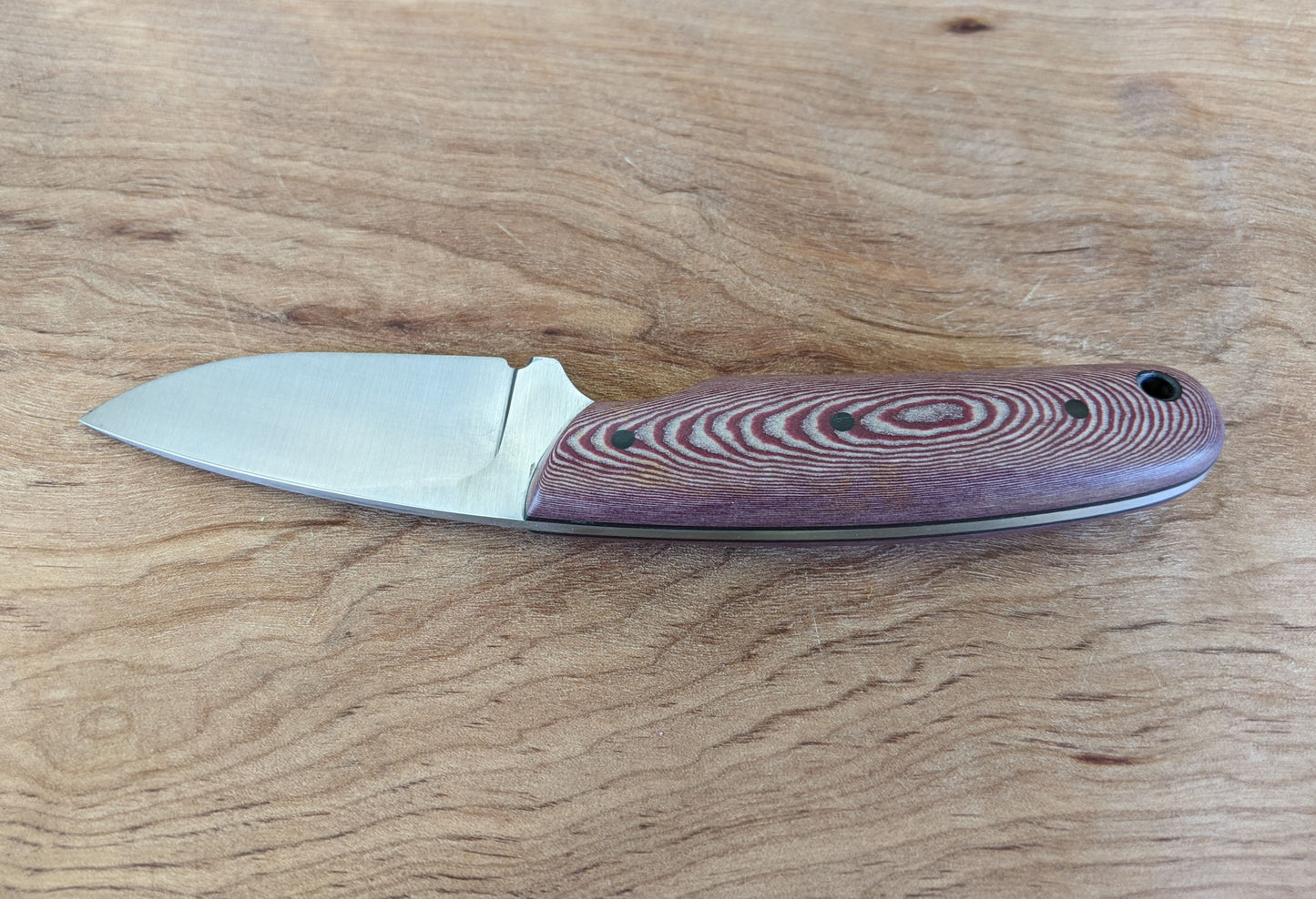 Work knife with Richlite handle