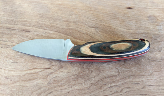 Work knife with Dymonwood handle